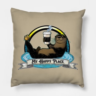 My Happy Place Pillow