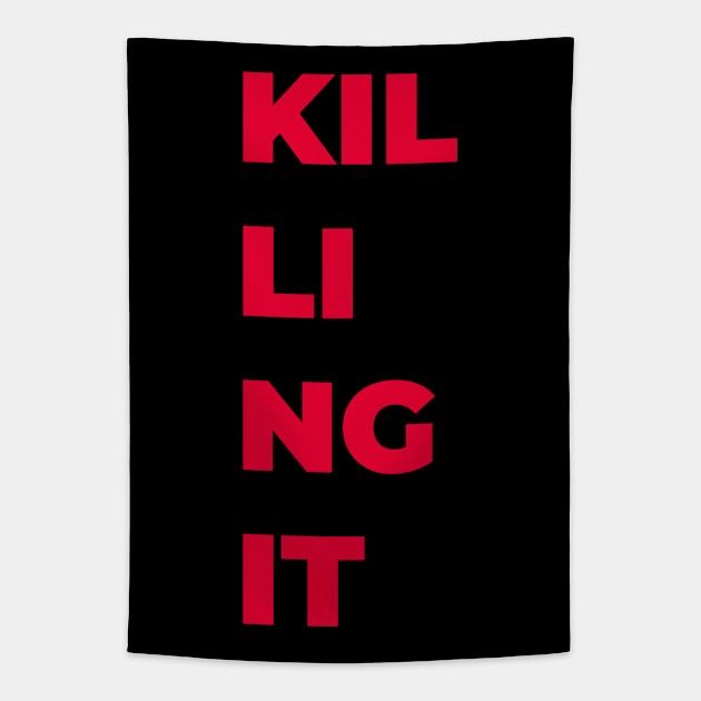 Killing It Tapestry by ozencmelih