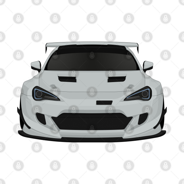 GT86 widebody Ice-silver by VENZ0LIC