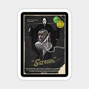 Scream_quot_ Vintage Movie Magnet