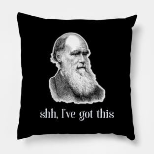 Darwin's theory Pillow