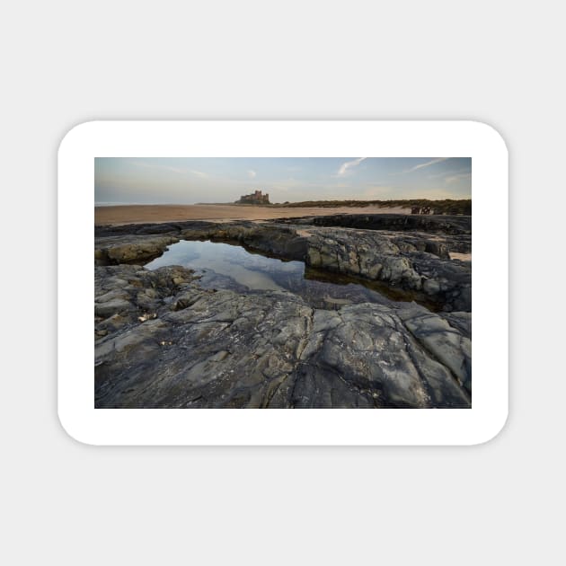 Bamburgh Castle Magnet by StephenJSmith