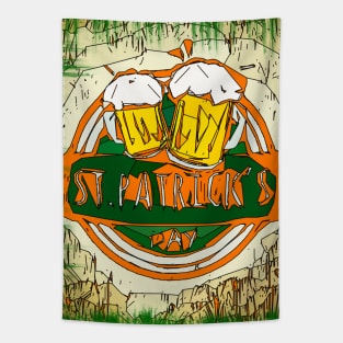 st patricks day Tapestry