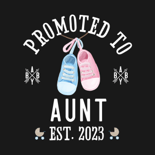 Promoted to Aunt 2023 T-Shirt