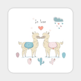 Alpacas Magnet