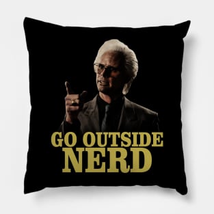RETRO UNCLE BABY BILLY WHITE Pillow
