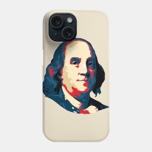 Benjamin Franklin Pop Art Phone Case