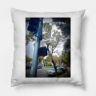 Glenoaks Boulevard, Glendale, CA by Mistah Wilson Pillow