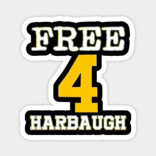 Free Harbaugh Magnet