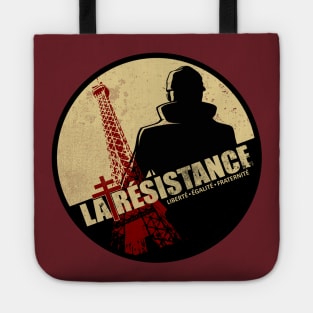 WW2 French Resistance - La Resistance (distressed) Tote