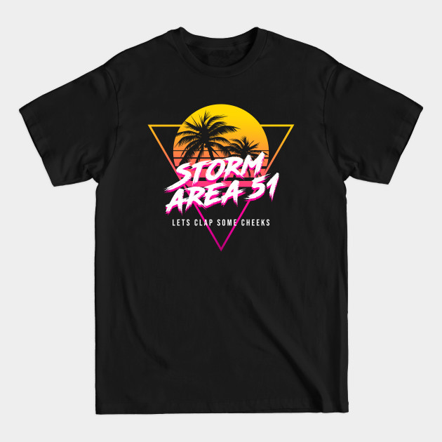 Disover Storm Area 51 Vaporwave - Storm Area 51 - T-Shirt