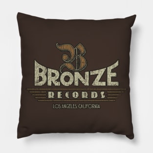 Bronze Records Los Angeles 1939 Pillow