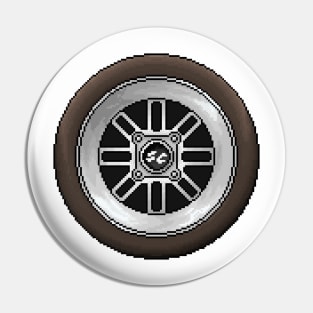 Pixelart Wheels Pin