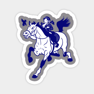 Horse Girl Magnet