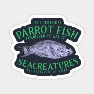 Parrot Fish Magnet