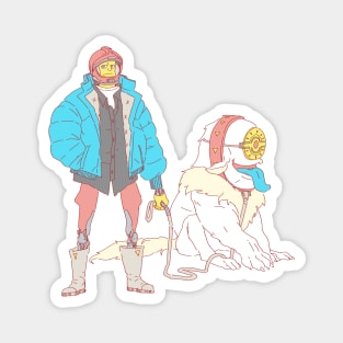 Going for a spacewalk Magnet