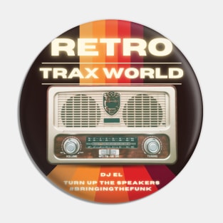 El retro radio Pin