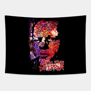 Jackson Pollock Inspired Design Tapestry