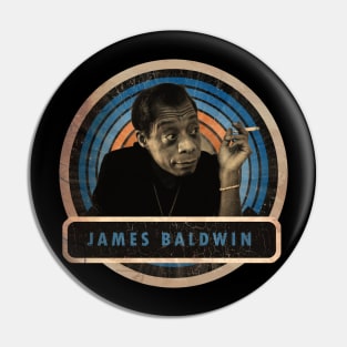 James Baldwin - i am strong Pin