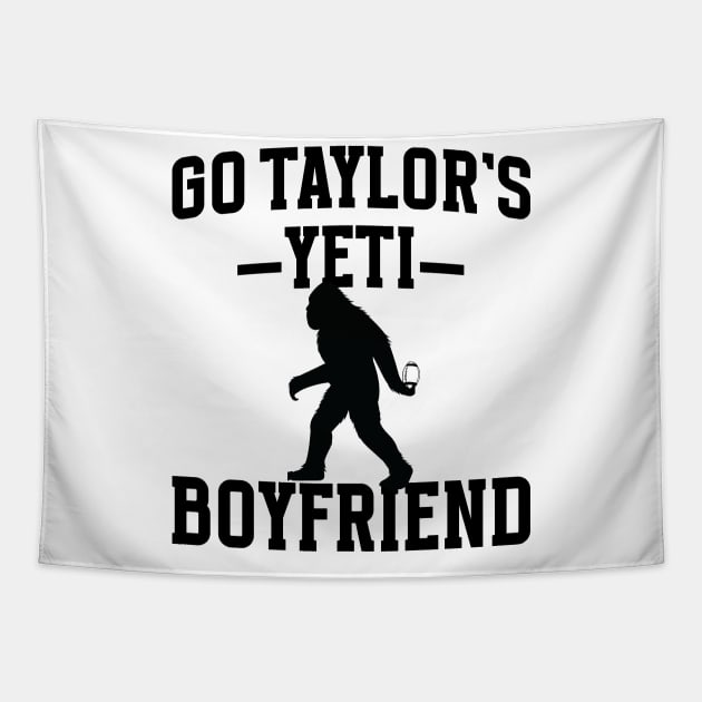 Go Taylors Yeti Boyfriend v2 Tapestry by Emma