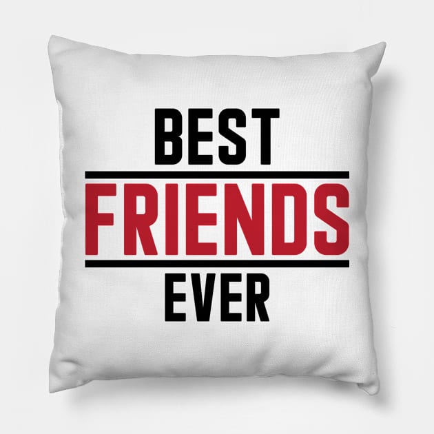 Best Friends Ever New Pillow by trendybestgift