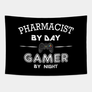 Pharmacist by day gamer by night Tapestry