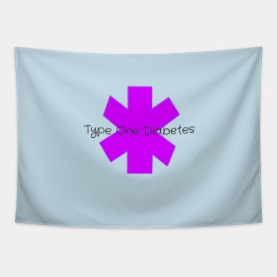 Type One Diabetes - Purple Tapestry