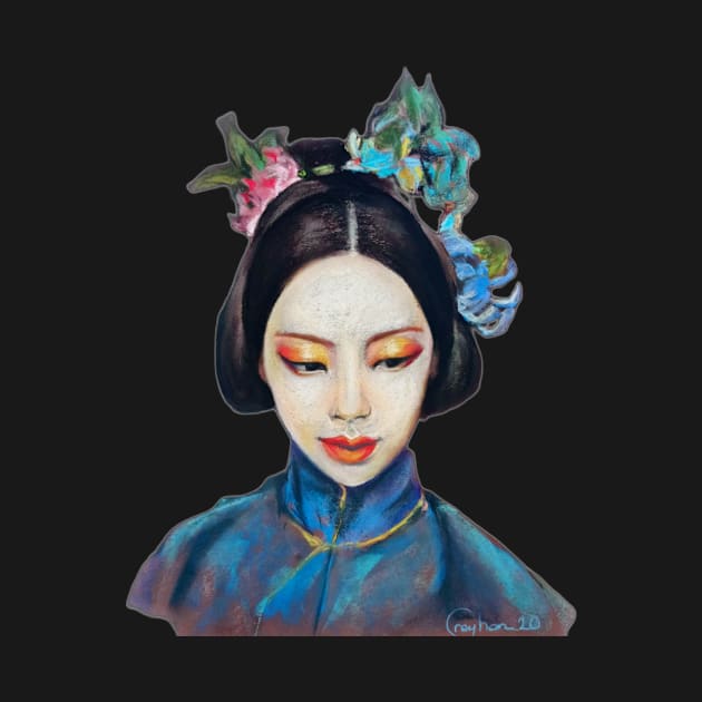 Geisha, japan by reyhanartstudio