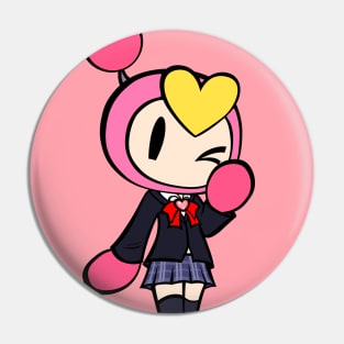 Pretty Bomber Uniform school Pin