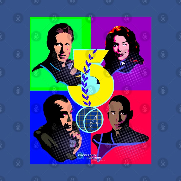 Babylon 5 Quad by EnceladusWaters