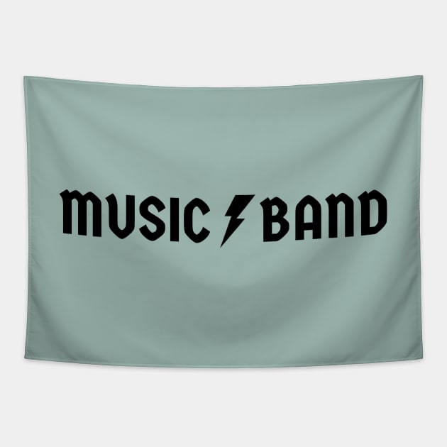 Music Band Tapestry by Trigger413