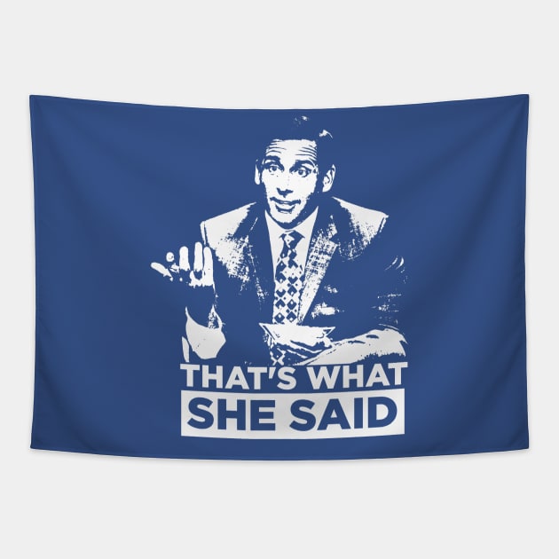 The Office Quote Tapestry by Printnation