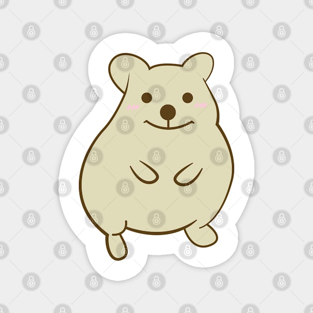 Quokka Magnet by cutequokka