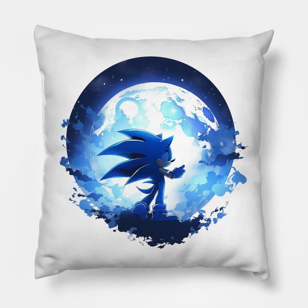 sonic Pillow by piratesnow