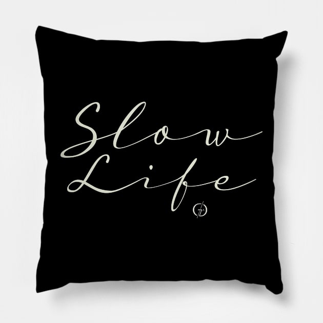 Slow Life Pillow by Atelier Gaudard