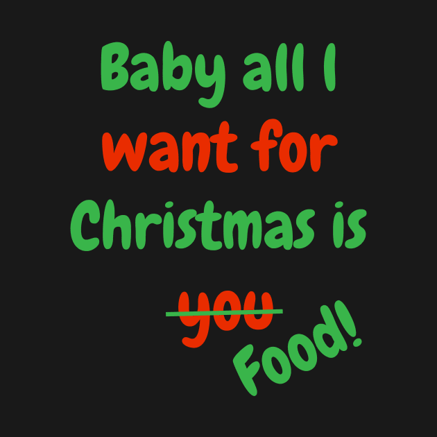 Baby all l want for Christmas is Food! by EpicKun_