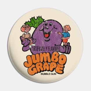 Jumbo Grape bubble gum Pin