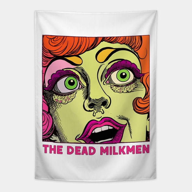 The DeaD MilKmeN -- - Original VinTaGe StyLe FaN DesiGn Tapestry by unknown_pleasures