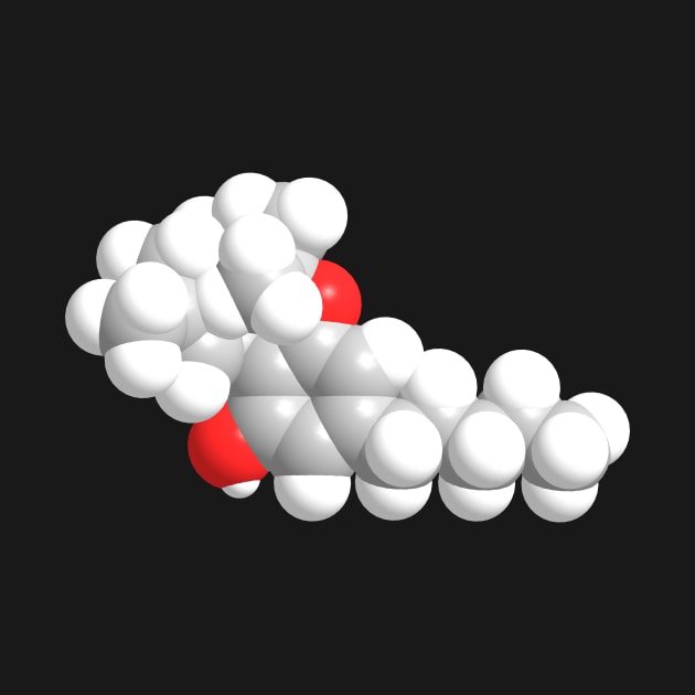 CBD Molecule Chemistry by ChemECool