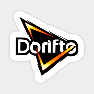 Initial D - Drift Sticker Magnet