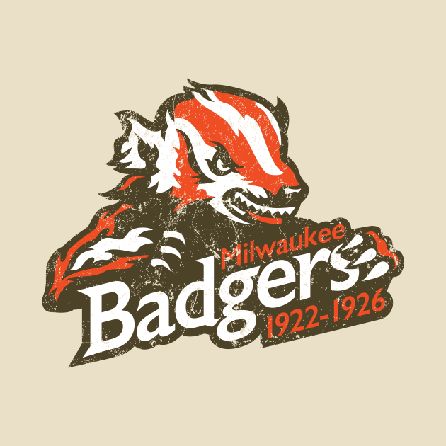 Milwaukee Badgers Football by MindsparkCreative