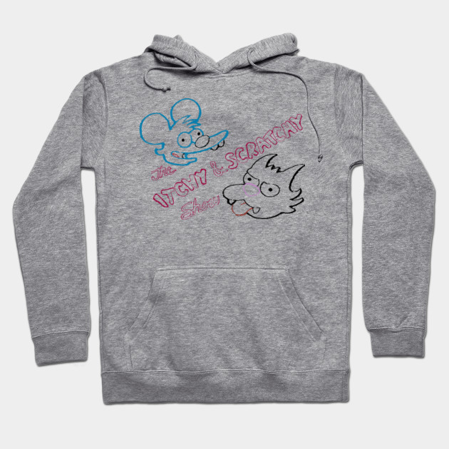 The Itchy & Scratchy Show - Itchy And Scratchy - Hoodie ...
