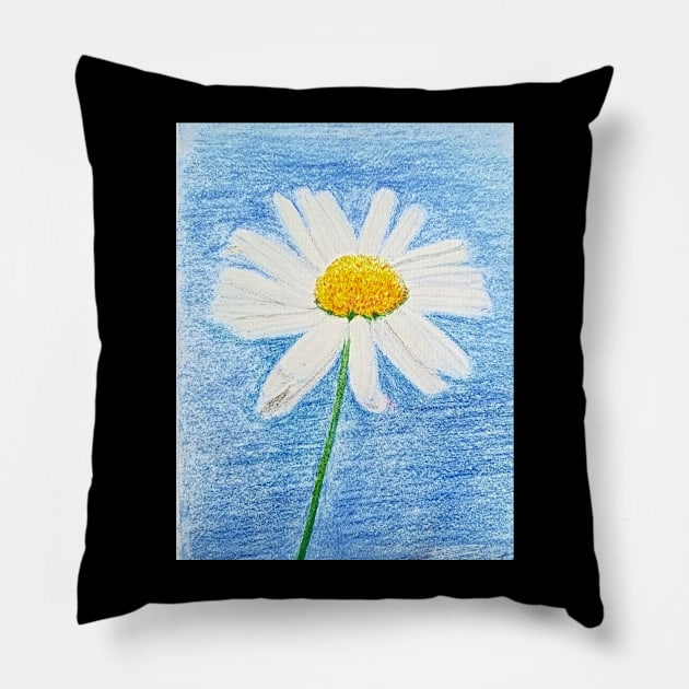 Daisy Pillow by teenamarie23art