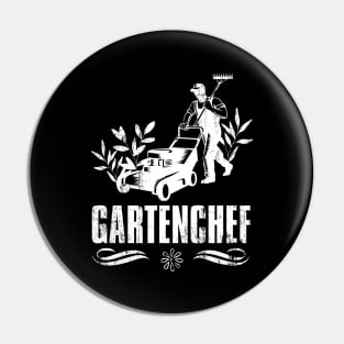 Gartenchef Hobby Gärtner Gartenarbeit Pin