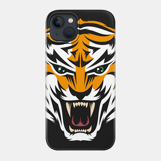 Tiger Head mascot - Tiger - Phone Case