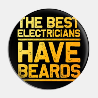 Electrician Design For Men Dad Electrical Electrician Pin