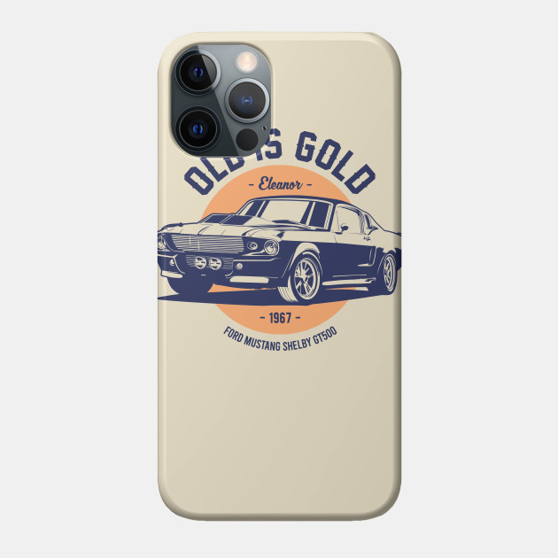 OLD IS GOLD - Car - Phone Case