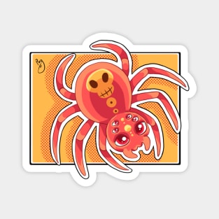 Dia De Los Muertos Spider Magnet