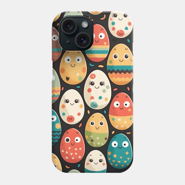 Easter Egg Funny Cute Eggs For Mom Women Girl Phone Case by Kertz TheLegend