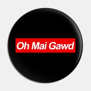 Red Box Tee - Oh Mai Gawd Pin